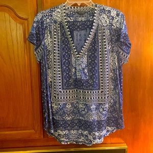 Cotton shirt- XL- Lucky Brand